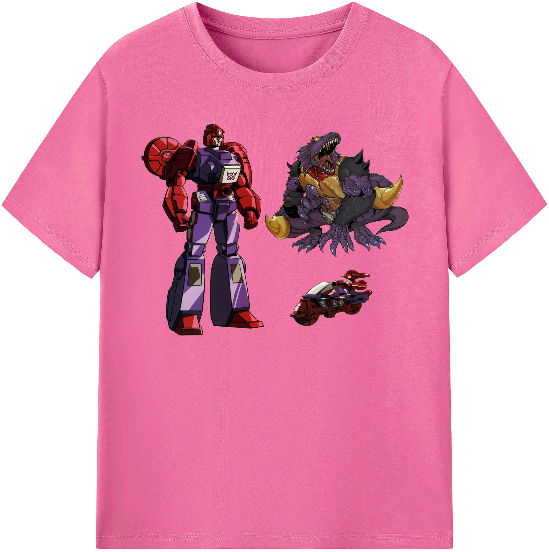 （画像用）  レディースカジュアルプリントTシャツ（綿100％）
